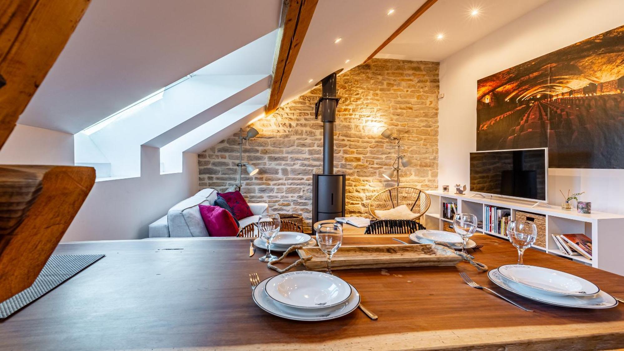 Sous Les Toits De Fleury Apartment Dijon Exterior photo