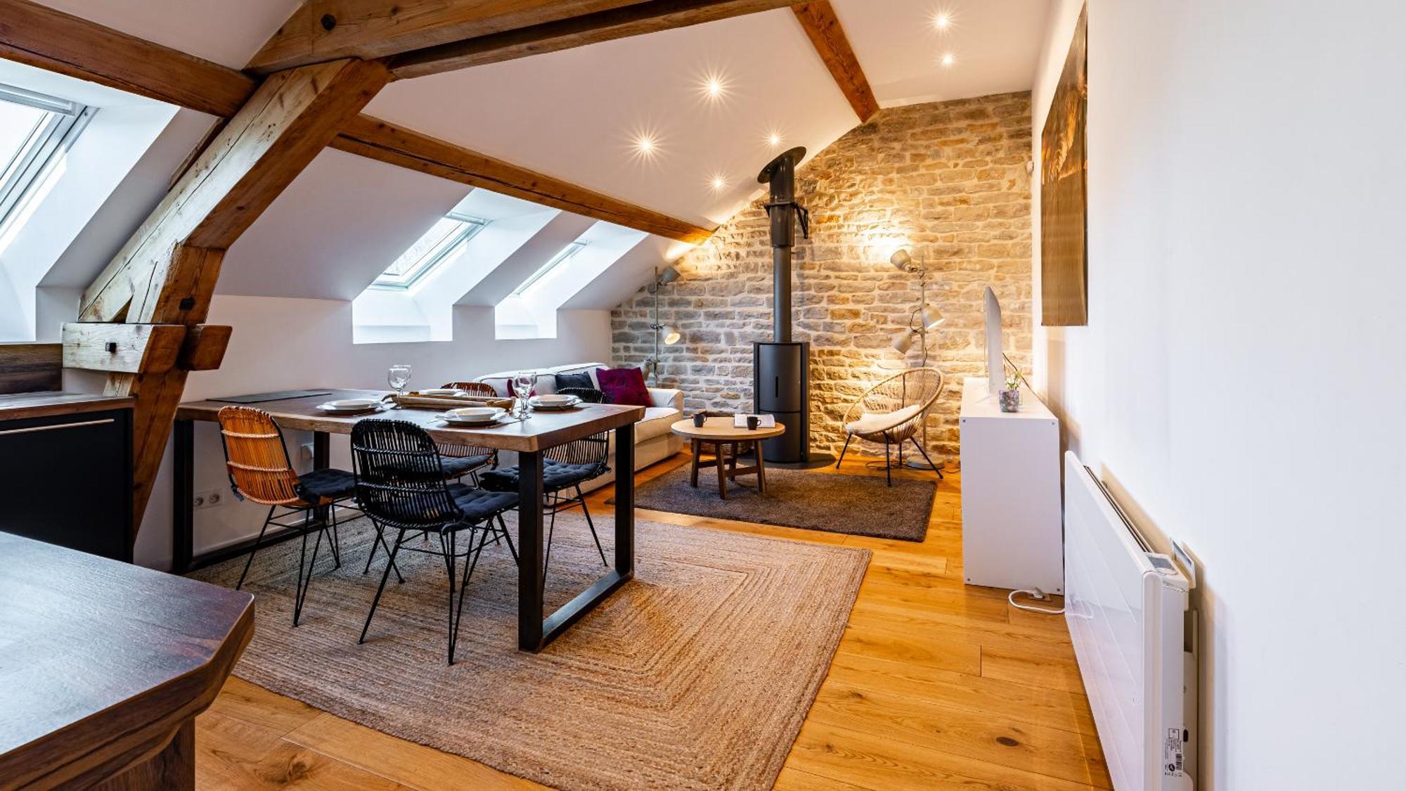 Sous Les Toits De Fleury Apartment Dijon Exterior photo